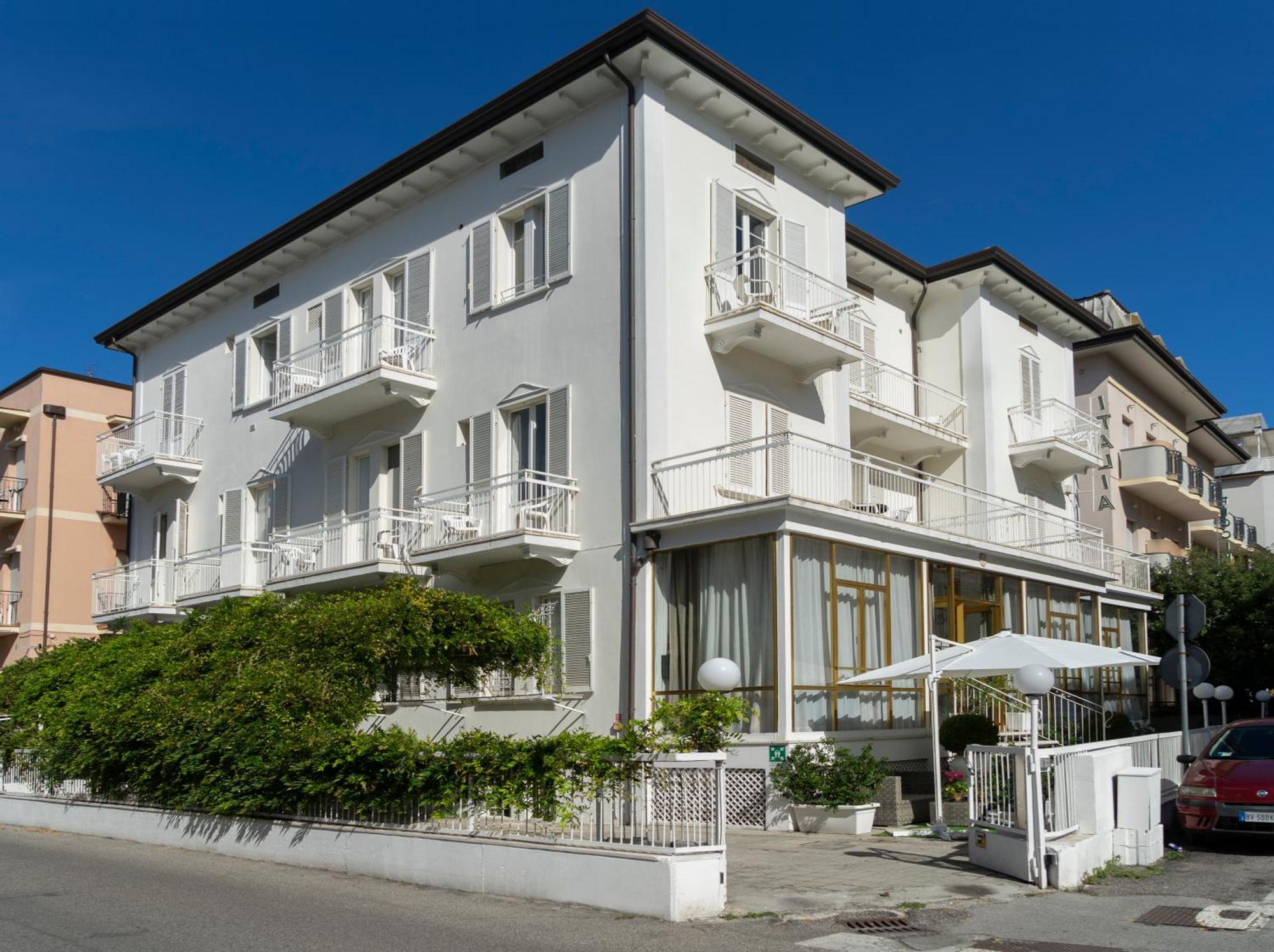 Hotel Italia Boutique Rimini Exterior foto