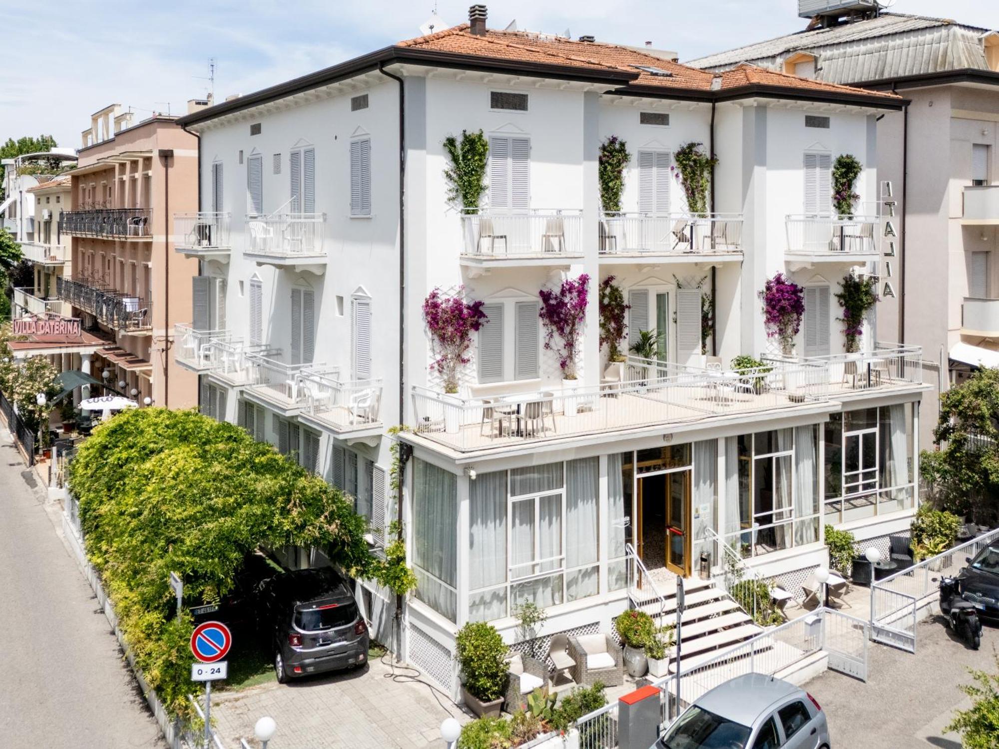 Hotel Italia Boutique Rimini Exterior foto